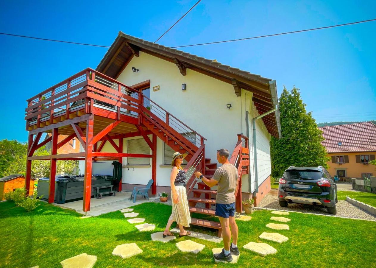 Gite Du Silberwald Charmant Gite Avec Spa - Jacuzzi , Acces Privatif Stosswihr Kültér fotó